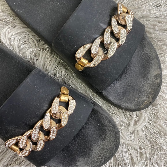 Catherine Malandrino chain link set slides - Picture 11 of 16